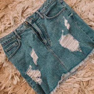 THE BLUES MINI SKIRT